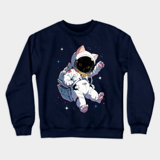 Space Cat Crewneck Sweatshirt